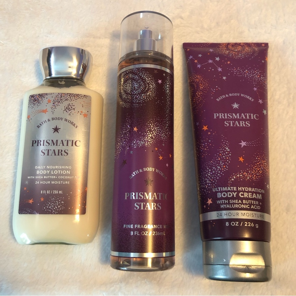 NWT Bath & Body Works Prismatic Stars Bundle!